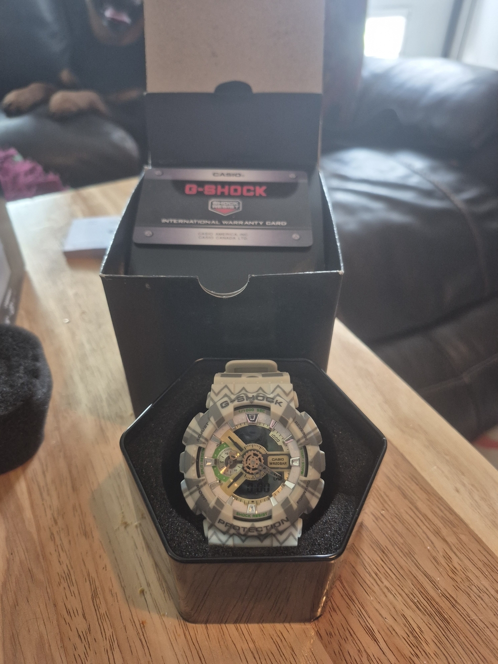 Casio G-SHOCK Multicolor Camo Resin Sport Watch